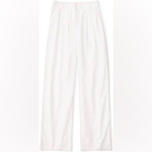 Abercrombie Linen Wide-leg Pant (curve love)